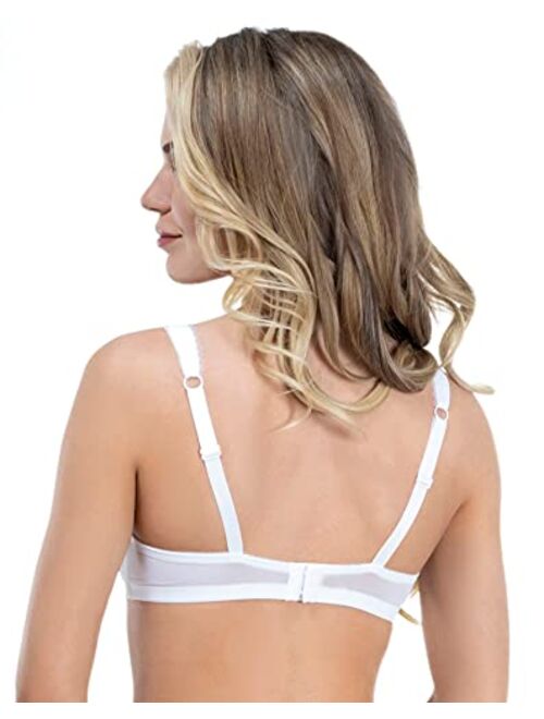 Buy Rosme Womens Balconette Bra With Padded Straps Collection Online Topofstyle 