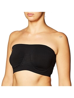 Ahh By Rhonda Shear Women's Angel Seamless Underwire Bandeau Bra