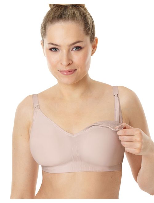 Playtex Women's Maternity Nursing Seamless Wirefree Full Coverage Bra #4956