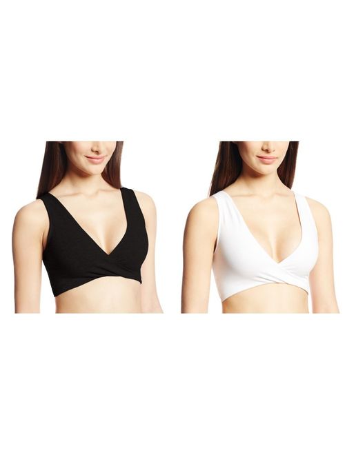 Lamaze Intimates Women's Maternity Overnight Nursing Wide Band Shoulder Straps Bra