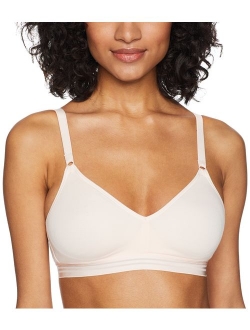 Women's ComfortFlex Fit T-Shirt Soft Unlined Wirefree Bra Bra