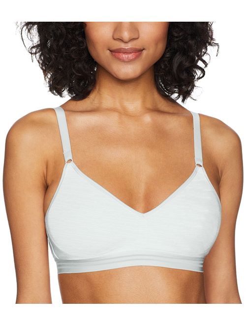 Hanes Women's ComfortFlex Fit T-Shirt Soft Unlined Wirefree Bra Bra