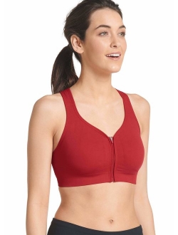 Women's Zip Front Seam Free Bra