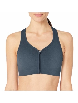 Women's Zip Front Seam Free Bra