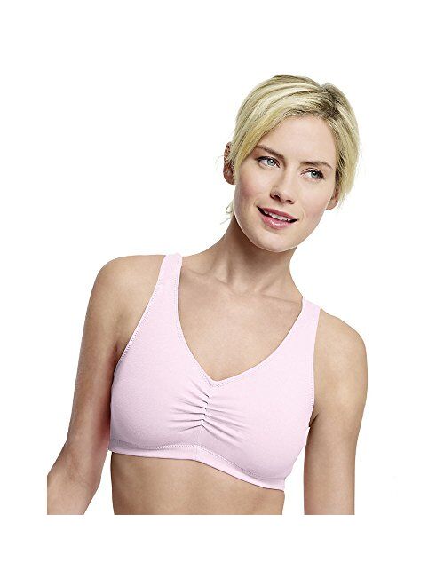 Hanes Women's Comfort-Blend Flex Fit Pullover Bra (2-Pack)