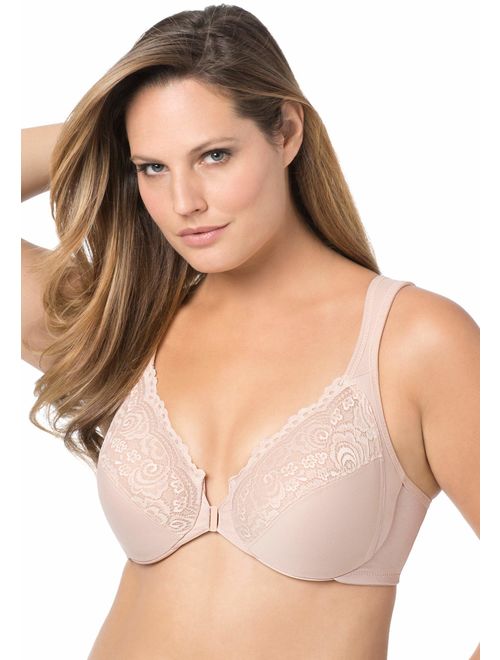 Glamorise Women's Full Figure MagicLift Front Close Support Bra #1200