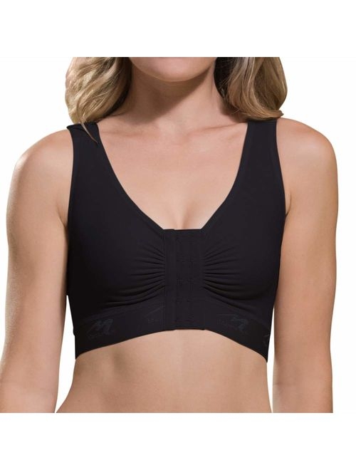 Flexfit Adjustable Sport Shirred Front Shoulder Closure Bra