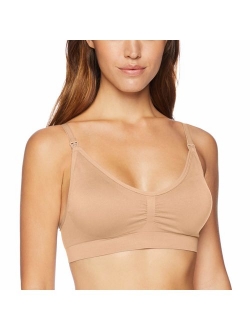 Women's Maternity Average Busted Seamless Clip Down Nursing Bra