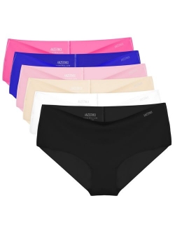 Womens Seamless Laser Cut Brief Panties Pack of 6