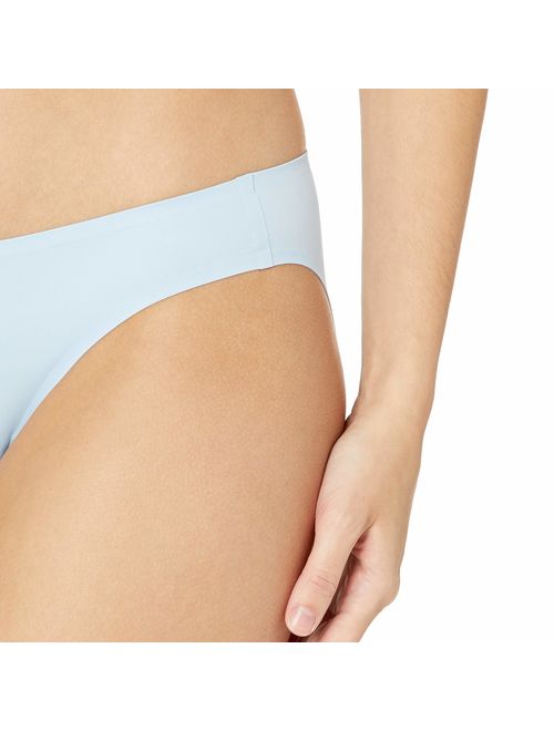 Amazon Essentials Women's 4-Pack Seamless Bonded Stretch Thong Panty