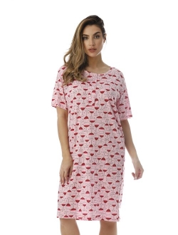 Just Love Short Sleeve Nightgown Sleep Dress for Women