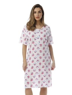 Just Love Short Sleeve Nightgown Sleep Dress for Women