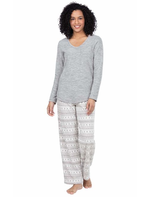 PajamaGram Pajamas for Women Soft - Fleece Pajamas Women