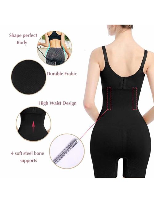 Supplim Body Shaper for Women Tummy Control Butt Lifter Shapewear Waist Trainer