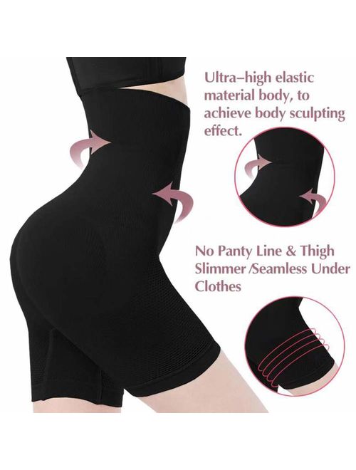 Supplim Body Shaper for Women Tummy Control Butt Lifter Shapewear Waist Trainer