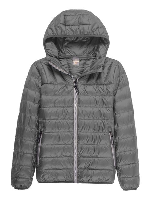 CHERRY CHICK Women's Light Weight Down Jacket with Hood