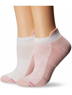 Dr. Motion Women's 2pk Compression Low Cut Socks