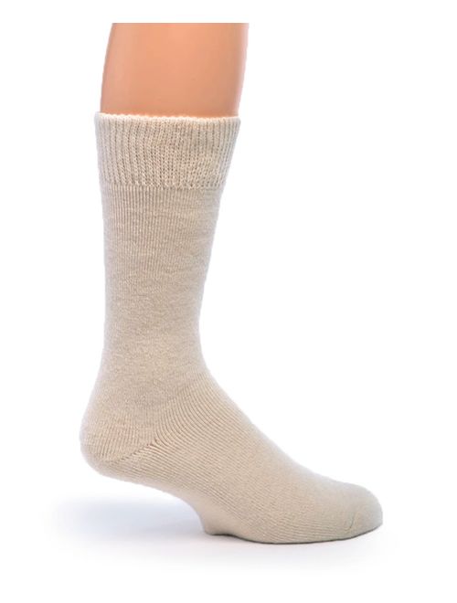 Warrior Alpaca Socks - Women's Outdoor Alpaca Wool Socks, Terry Lined with Comfort Band Opening