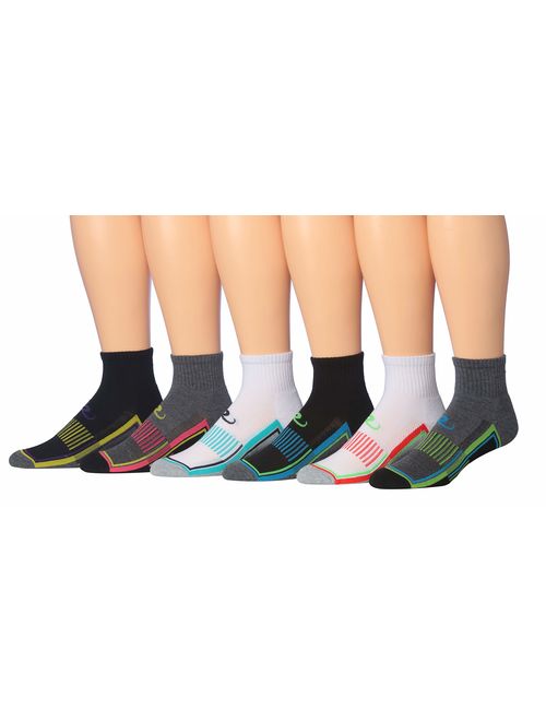 Ronnox Women's 12-Pairs Running & Athletic Sports Performance Ankle/Quarter Socks