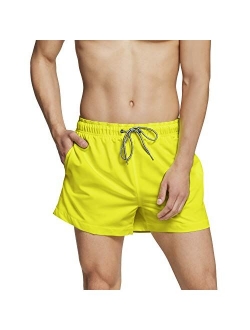 Men's Swim Trunk Short Length Redondo Solid