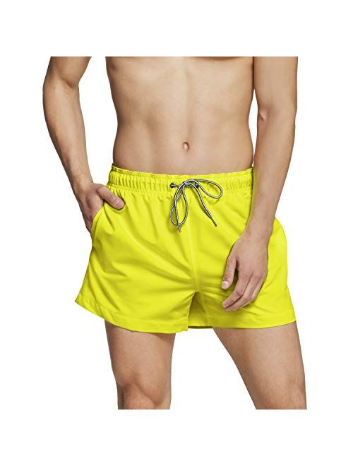 Speedo Men's Swim Trunk Short Length Redondo Solid