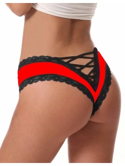 Sofishie Sexy V-Back Criss Cross Panties