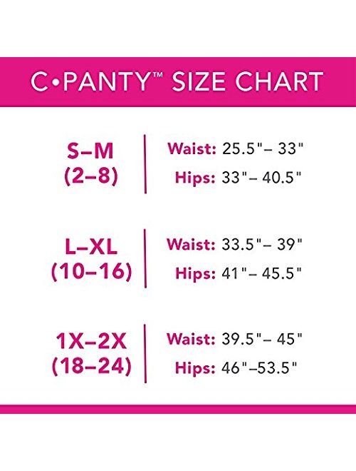 UpSpring Baby C-Panty C-Section Underwear for C Section Recovery (2-Pack C-Section Underwear)