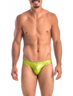 Gary Majdell Sport Mens Solid Contour Pouch Bikini Swimsuit