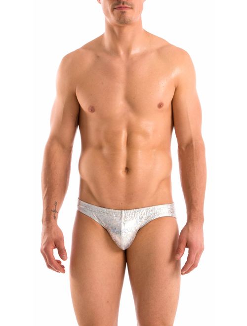 Gary Majdell Sport Mens Solid Contour Pouch Bikini Swimsuit