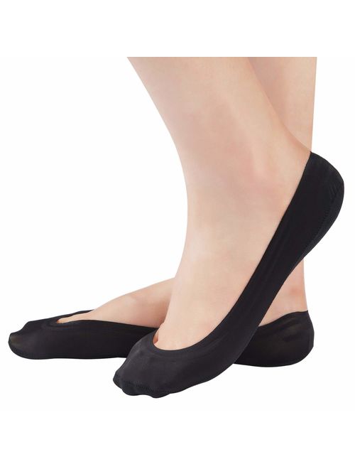 9 Pairs No Show Socks Women Low Cut Invisible Socks for Flats Non-Slip Thin Liner Socks