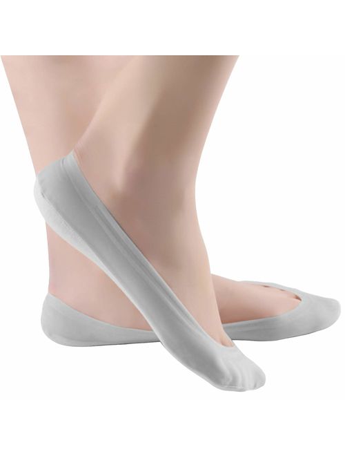 9 Pairs No Show Socks Women Low Cut Invisible Socks for Flats Non-Slip Thin Liner Socks