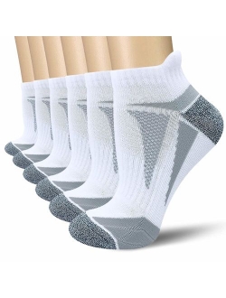 AKOENY Women's Performance Athletic Running Socks (6 Pair)