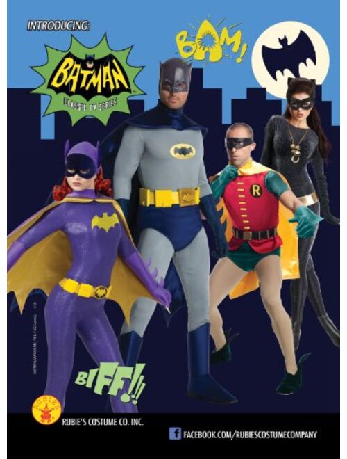 Rubie's Costume Grand Heritage Classic TV Batman Circa 1966 Costume