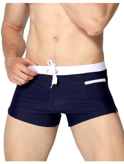 Malavita Mens Swimwear Shorts Slim Wear with Pocket