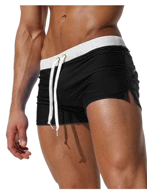 Malavita Mens Swimwear Shorts Slim Wear with Pocket