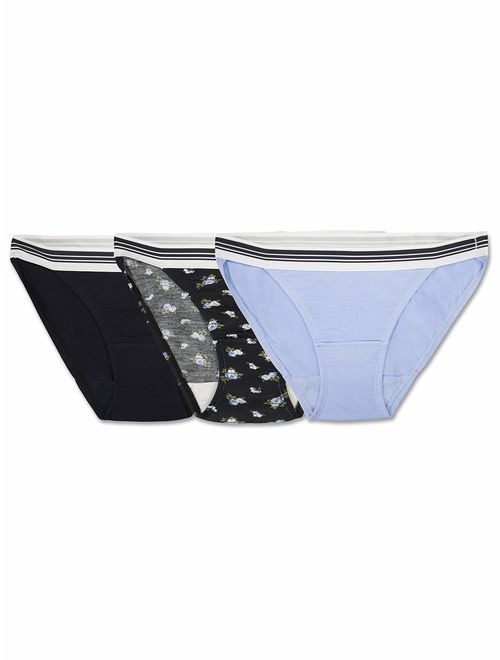 Fruit of the Loom Women's Underwear Soft and Comfy Panties