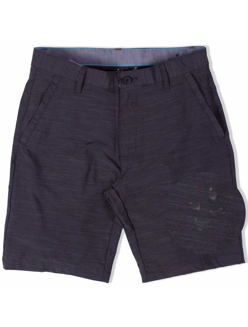 Burnside Hybrid Stretch Shorts for Mens Lightweight Boardshorts Grey