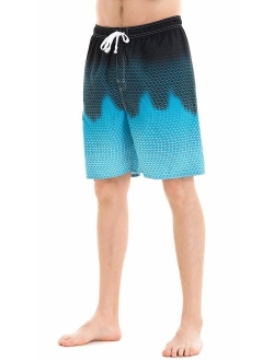 Clothin Men's Quick Dry Surfing Boardshorts with Pocket