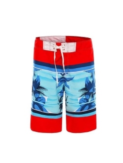 Clothin Men's Quick Dry Surfing Boardshorts with Pocket