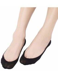 4&6 Pairs No Show Socks Women for Flat Low Cut Socks