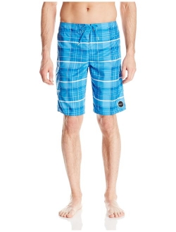 Men's 21 Inch Outseam Ultrasuede Swim Boardshort