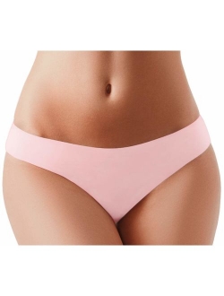 BUBBLELIME XS-XL Sport Thongs Panties Women Low Rise Sexy G-String No Show Bonded Breathable Underwear (6 Pack&3 Pack&1 Pack)