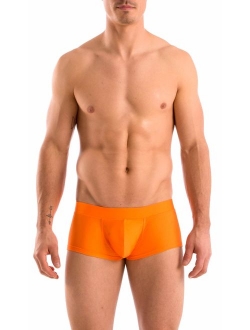 Gary Majdell Sport Mens New Solid Hot Body Boxer Swimsuit