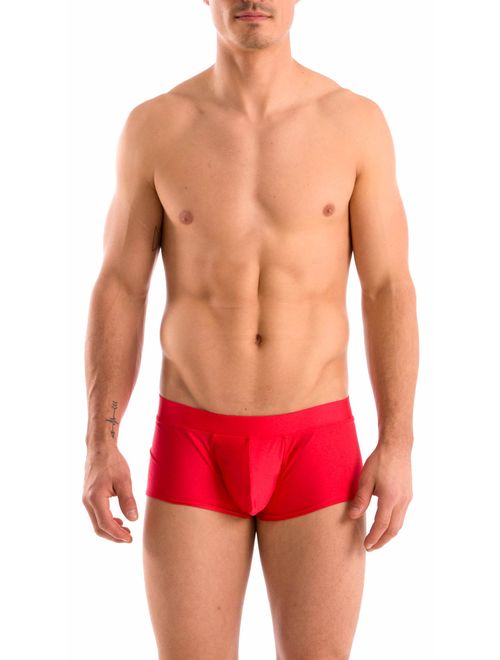 Gary Majdell Sport Mens New Solid Hot Body Boxer Swimsuit