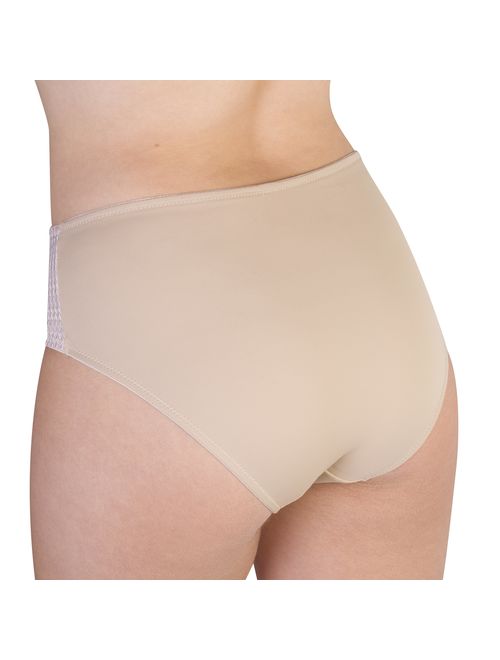 Carole Martin Women's Underwear Hipster Panties, Ultra Soft Microfiber Comfort Briefs