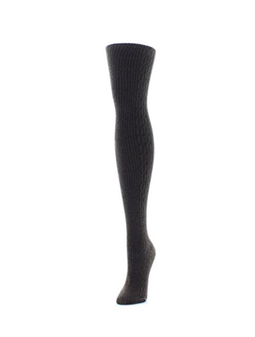 Memoi Portland Side Cable Sweater Tights | Women's Hosiery - Pantyhose