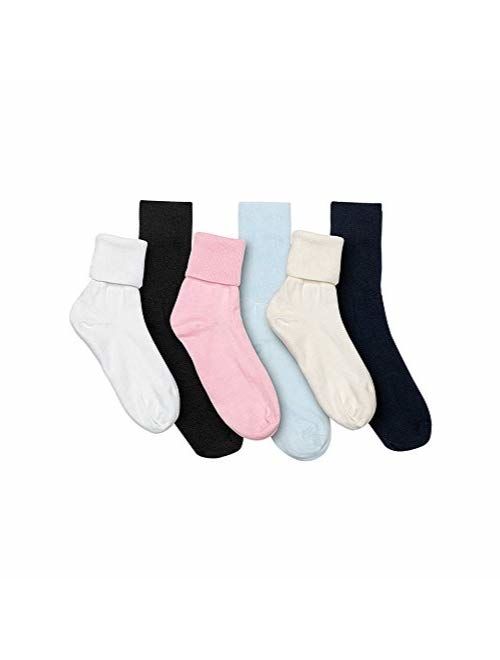 Buster Brown 100% Cotton Socks - Pack of 6 Pairs