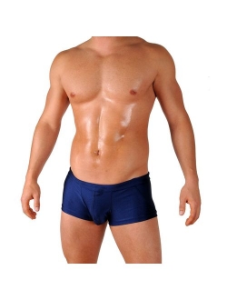 Gary Majdell Sport Mens Competition Style Boxer Brief Swimsuit with Front Pouch