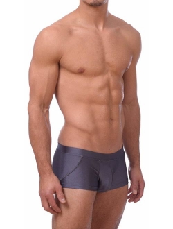 Gary Majdell Sport Mens Competition Style Boxer Brief Swimsuit with Front Pouch