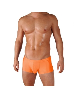 Gary Majdell Sport Mens Competition Style Boxer Brief Swimsuit with Front Pouch